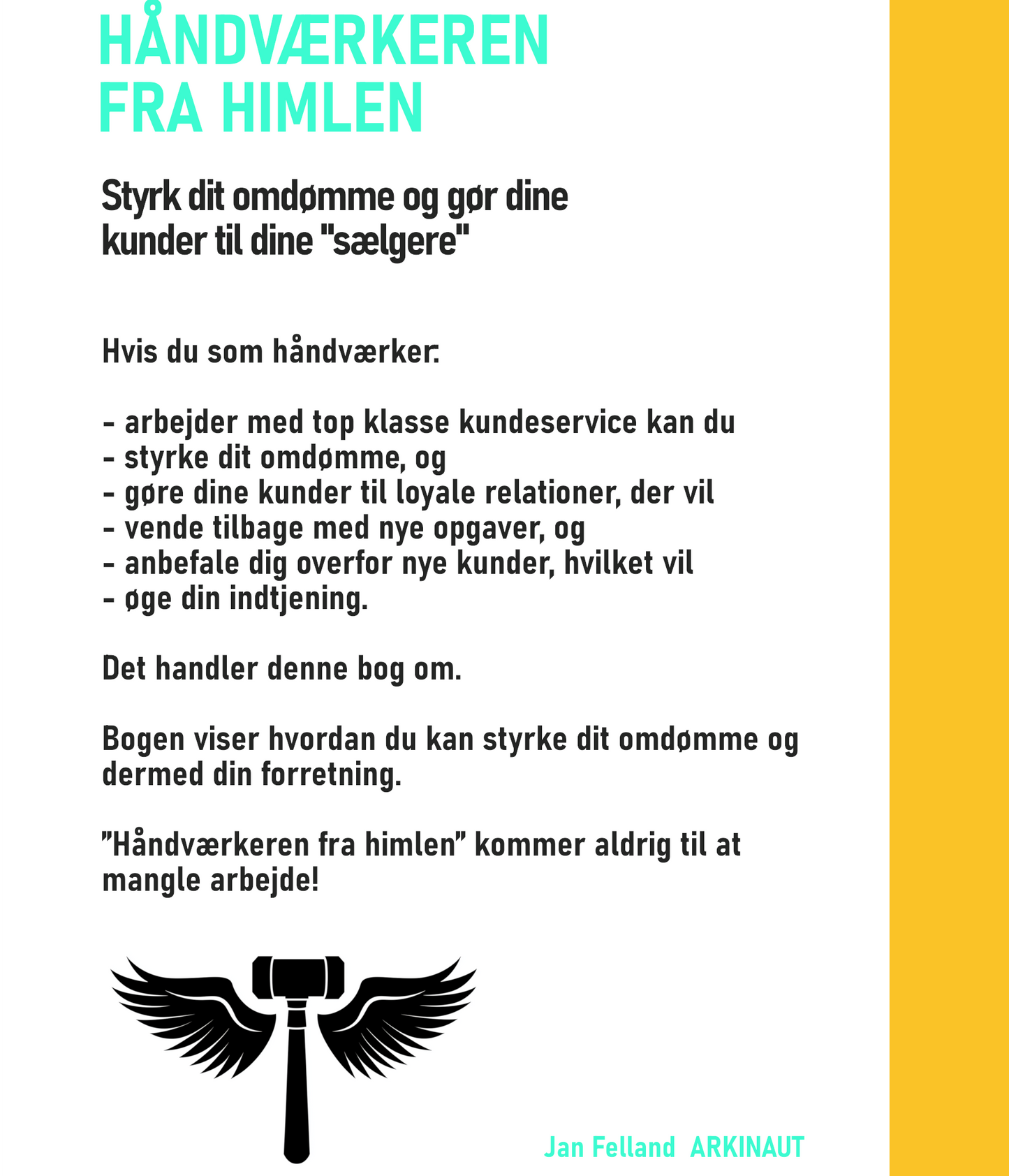 E-bog: Håndværkeren fra himlen (70 sider A5 PDF)