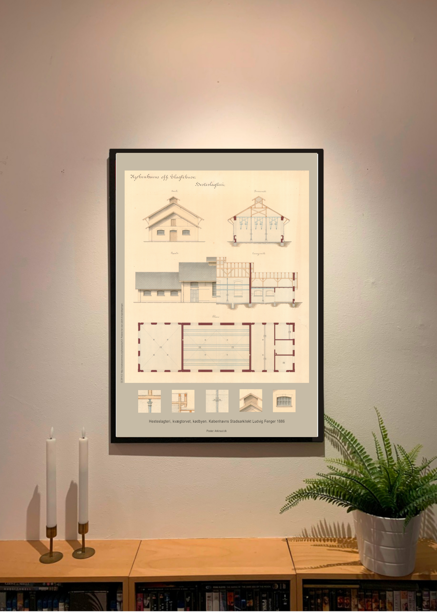 #2005 Hesteslagteri, håndtegning